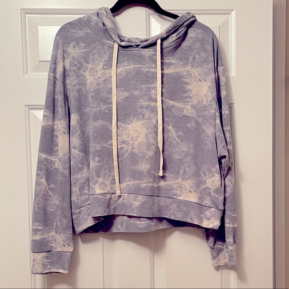 Tops - Blue Marble Hoodie